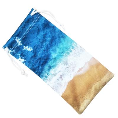 China Microfiber Phone Pouch Factory Export Microfiber Pouch Polyester Material Cell Phone Bag Small With Customized Brand Made In China for sale