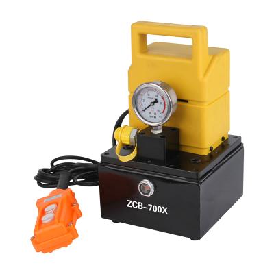 China 220v/ Small Engine Single Acting Electric Hydraulic Pump ZCB-700X for sale