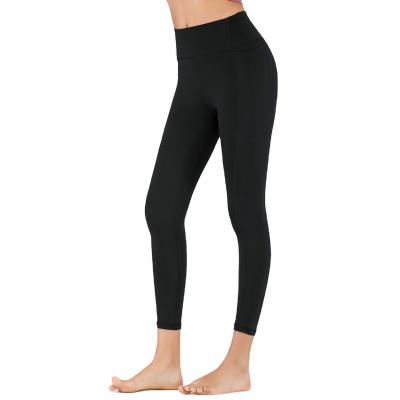 China New Solid Color Explosive Waist Women's Yoga Pants Anti-Smell High Stretch Pants for sale