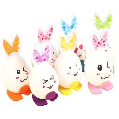 China Diy Halloween Thanksgiving Easter Decoration Supplies Bunny Egg Handmade Children's Painting Graffiti Painted for sale