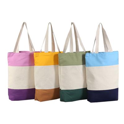 China 12oz Shoulder Canvas Heavy Duty Printed Handled Tote Book Handle Shoulder Cotton Custom Bags Big Buys Wholesale for sale