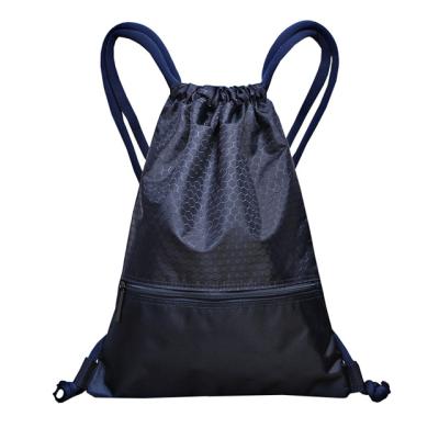 China Multifunctional Waterproof Outdoor Backpack Children 600D Oxford Mesh Gym Drawstring Sports Bag Shopping Bag School Bag for sale