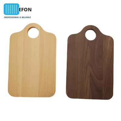 China Wholesale Thickened Solid Wood Non-slip Japanese Cutting Board Japanese Beech Viable Black Walnut Fruit Chopping Board for sale