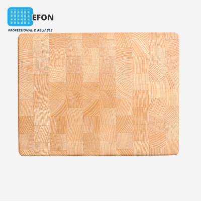 China New Chinese Style Beech Wood Chopper Kitchen Household Restaurant Chopping Board Viable Vertical Solid Wood Panel Thickened Knife for sale