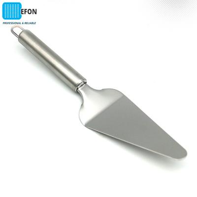 China Sustainable Stainless Steel Pizza Shovel Triangle Cake Shovel Baking Shovel Cheese Baking Tools for sale