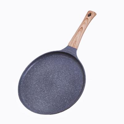 China Minimalist Efon Pan Non-Stick Round Pancake Cooker Medical Stone Frying Omelet Pan Cooking Steak Pan Cookware for sale