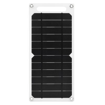 China Type C 6W 5V Outdoor Monocrystalline Silicon Solar Mobile Phone Charger Backpack Outdoor Charging for sale