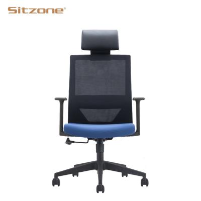 China Comfortable Mesh Chair High Quality Visitor Office Chair (Height) Adjustable Commercial Furniture Back for sale