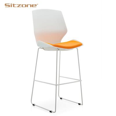 China Wholesale Leisure Executive Meeting Visitor Chair Stable Foam Office Furniture Plastic Chair for sale