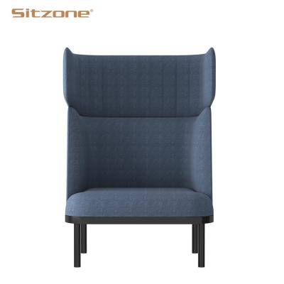 China Highest Quality Modular Upholstery Fabric Modular Leisure Office Back Sofa for sale