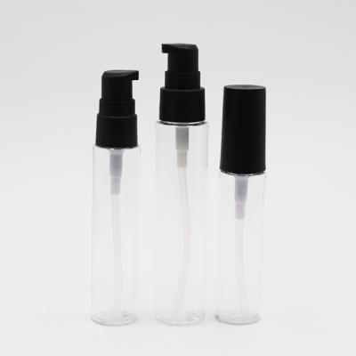 China Plastic BEAUTY PACKAGING Fine Spray Bottle Frosted Emulsion Pump Bottle Cosmetic Mist Toner Moisture Bottle for sale