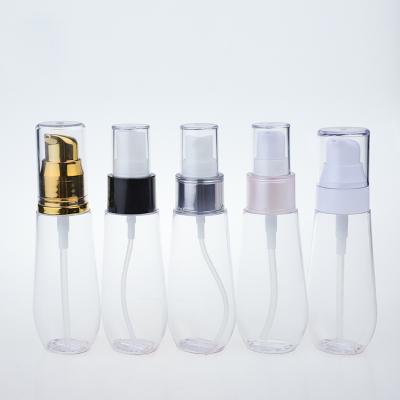 China Cute Mini Plastic Clear Skin Care Bottle Mini Personal Care Design Lotion Bottle for sale