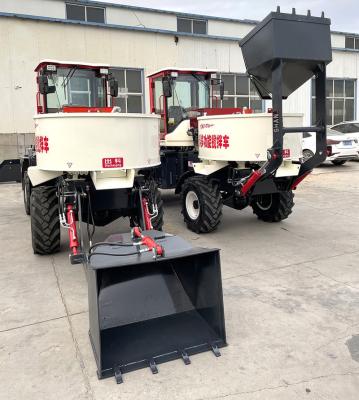 China Self Loading 2 3 4 9 15 Cubic Meter Portable Small Mini 4x4 Mobile Mixing Mixer Mixing Truck Concrete Cement en venta