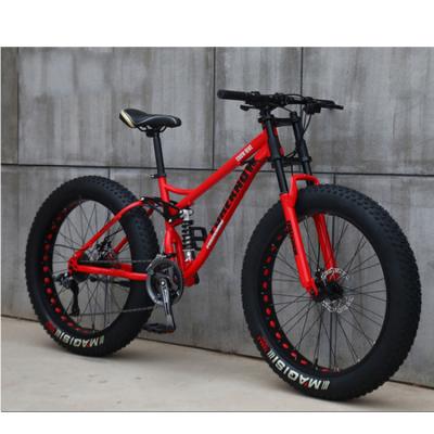 China Genuine fashion Hi-ten/AL/carbon fiber big fat beach fat tire popular snow bicycle tire 26*4.0 mountain cycle à venda