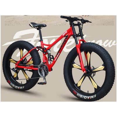 China Aluminum alloy steel frame full tire 26x4.9 suspension snow bike/cleaver bike 26x4.9 fat dirt bike/fat exercise boy bmx bike à venda