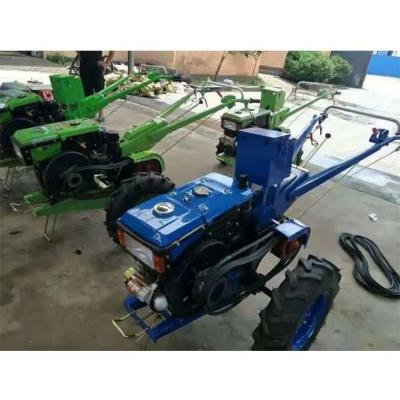 China Good Factory Quality CE 8-32HP Start 2 Wheel 10hp Chinese Electric Hand Tractor For Sale for sale