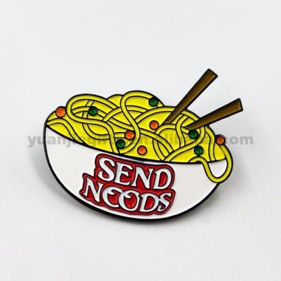 China High Quality Custom Soft Enamel Lapel Pin Badge Black Metal Lapel Pin Europe for sale