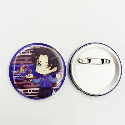 China Souvenir Gifts/Custom Round Tin Badge Anime/Pin Makers Tin Button Badges Tin Badge for sale