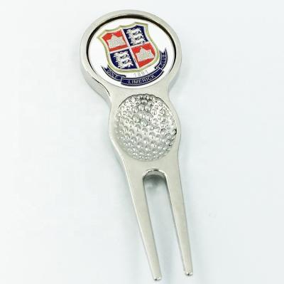 China Golf Sports Hot Sale Golf Digging Repair Tool With Ball Marker for sale