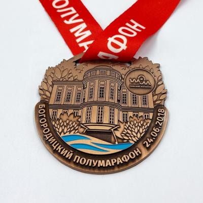 China Wholesale Cheap Custom Medal China Factory Custom Sports Logo 3D Medal for sale