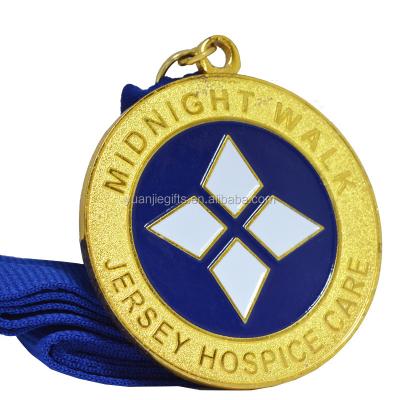 China Custom Europe Design Logo Special Medal Soccer Medal Gold Metal Sport Zinc Alloy Medal for sale