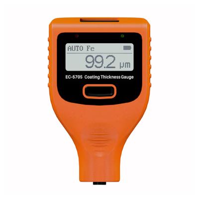 China EC-570S Zero Calibration Paint Coating Thickness Gauge Designed With Dual Screen for sale