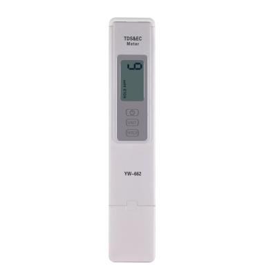 China ABS YW-662 Portable EC TDS Meter Digital Water Tester for sale