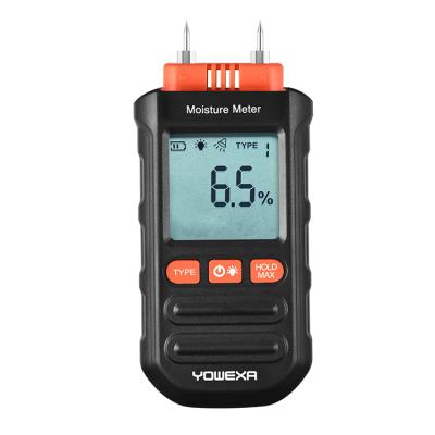 China ABS About 93g Portable Wood Moisture Detector Digital Wood Moisture Meter (Without Battery) YW-212L for sale