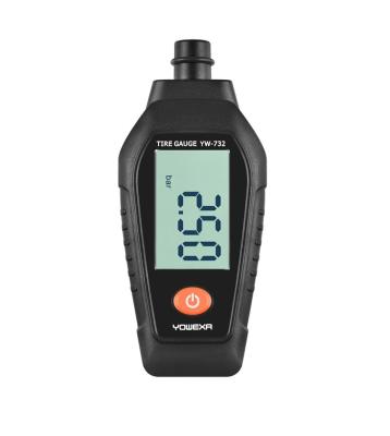 China YW-732 ABS Quick Gauge Bicycle Motorcycle Car Digital Tire Pressure Gauge for sale