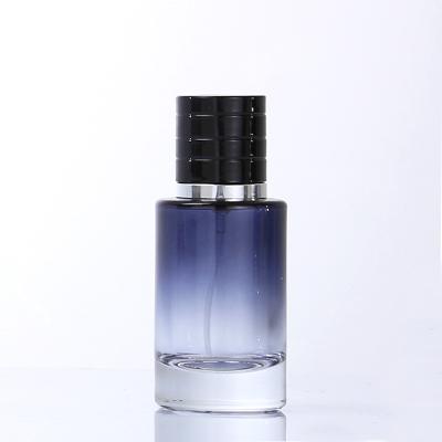 China Cosmetic Dew Bottle 25ml Custom Perfume Bottle Custom Spray Bottle Glass Dew Gradient Bottle for sale