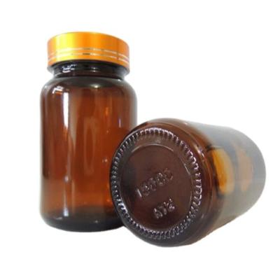 China Medicine Capsules Glass Base Empty Amber Capsules Bottle Pharmaceutical For Capsule for sale