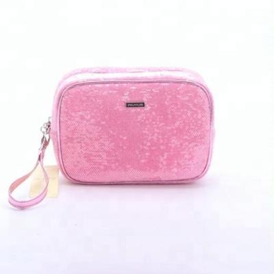 China Fashion Custom Waterproof Makeup Case Cosmetic Bag, Recycled Cosmetic Bag, Women Sequin Cosmetic Bag for sale