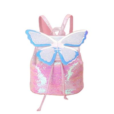 China 2020 Fashion Bag Girls PU Travel Backpack Popular Kids Cute Bow School Backpack Charm Bow Waterproof Cute Kids Bags For Girl for sale