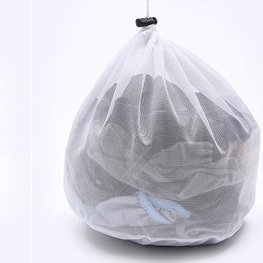 China Special Drawstring Mouth Package Sling Bag Small Sling Clothes Bag Laundry Bag For Washing Machine Thickened Thick And Washing Machine Bag for sale