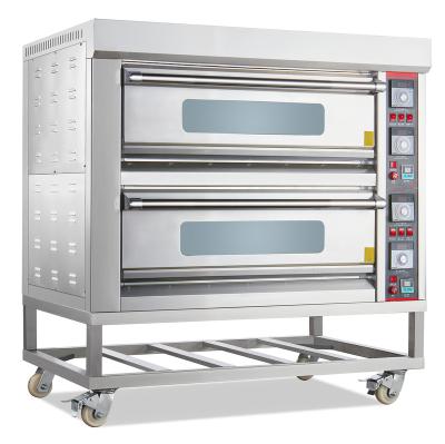 China High Efficinency Hot Sale Bakery Deck Oven Electric Baking Commercial Pizza Oven for sale