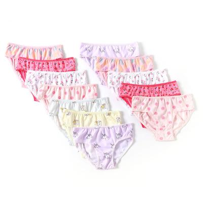 China Cute Girls Cotton Underwear Calcinha Infantil Little Girls Panties Best Price Kids Cotton Breathable High Quality Boxer Panties for sale