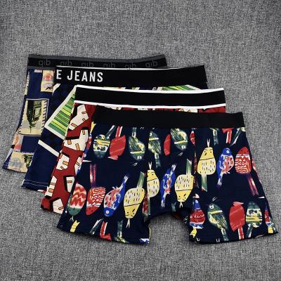 China Hot Selling Men's Boxer Antibacterial Briefs Men's Male Panties for sale