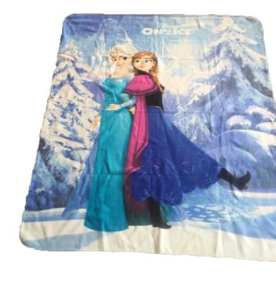 China Anti-pilling 30x40inch White Blank Blank Sublimation Flannel Blankets For Baby for sale