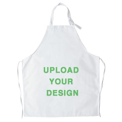 China Best Quality Cotton Cleaning Polyester Cooking Apron With Logo For Promotion for sale