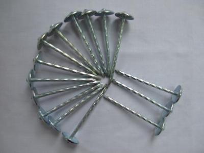 China 9Gx2.5" galvanized umbrella head roofing nails for sale