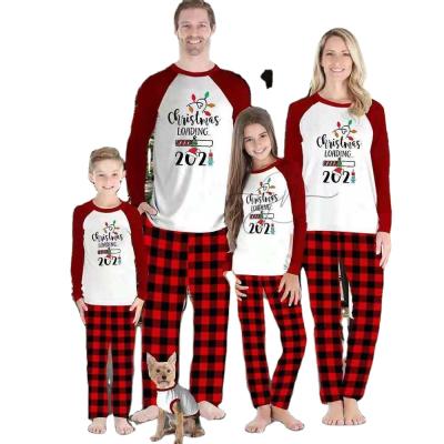 China Pajamas 2021 New Arrival Breathable Mommy And Me Matching Comfortable Family Outfits Christmas Pajamas for sale