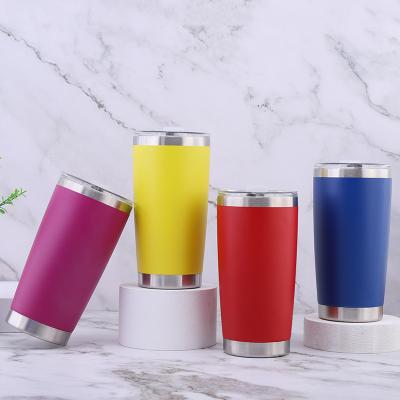 China Wholesale Viable Stainless Steel Car Tumbler Double Insulated Tumbler Tumbler Coffee Mug 10oz 12oz 14oz 16oz 20oz 30oz for sale