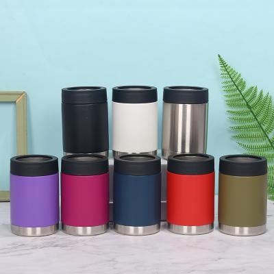 China PORTABLE High Quality Vacuum Insulated 304 Stainless Steel Wall Flask Ice Bottle 304 Stainless Steel Cold Storage Double Travel 300ml for sale