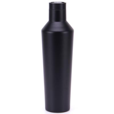 China PORTABLE Ready To Ship / Double Sport Wall Vacuum Flask Stainless Steel Outdoor Insulated Red Wine Water Flask With Customer Logo for sale