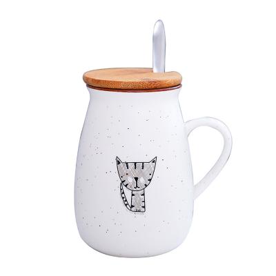 China Creative Cartoon Cat Ceramic Cup Mugs Coffee Viable Colorful Tea Colorful Fashion New Creative For Birthday Gifts for sale