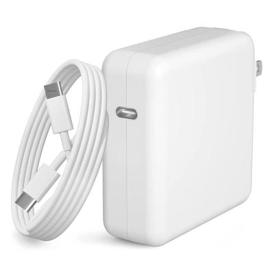 China LAPTOP USB-C iPad Power Adapter 18W 30W 61W 87W USB PD3.0 Wall Charger for MacBook Pro/air iphone 11/11pro/X/8 pro S8/S9/S10, etc. for sale