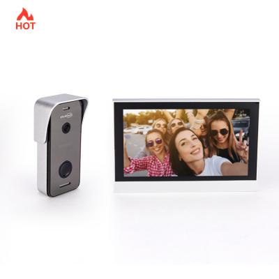 China Smart Video Doorphone 1080p Resolution 7 inch TFT Door Bell Camera Wifi Video Doorbell Wireless Video Intercom zu verkaufen