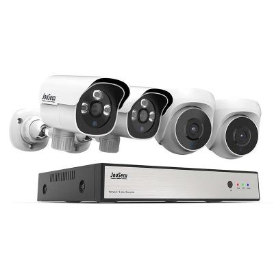 China Alarm Push Cctv System Ip Camera 8Ch Poe Nvr Kit Motion Detection Camera Home Security Surveillance System en venta