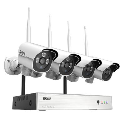 China 1080P Wifi Security Camera Nvr Kit Motion Detection Remote View Wireless Cctv Camera System For Home for sale