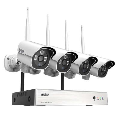 China 1080P 4Ch Ip Camera 8Ch Wifi Wireless Nvr Kit Cctv Camera Set Wifi Security Camera System Nvr Kit for sale